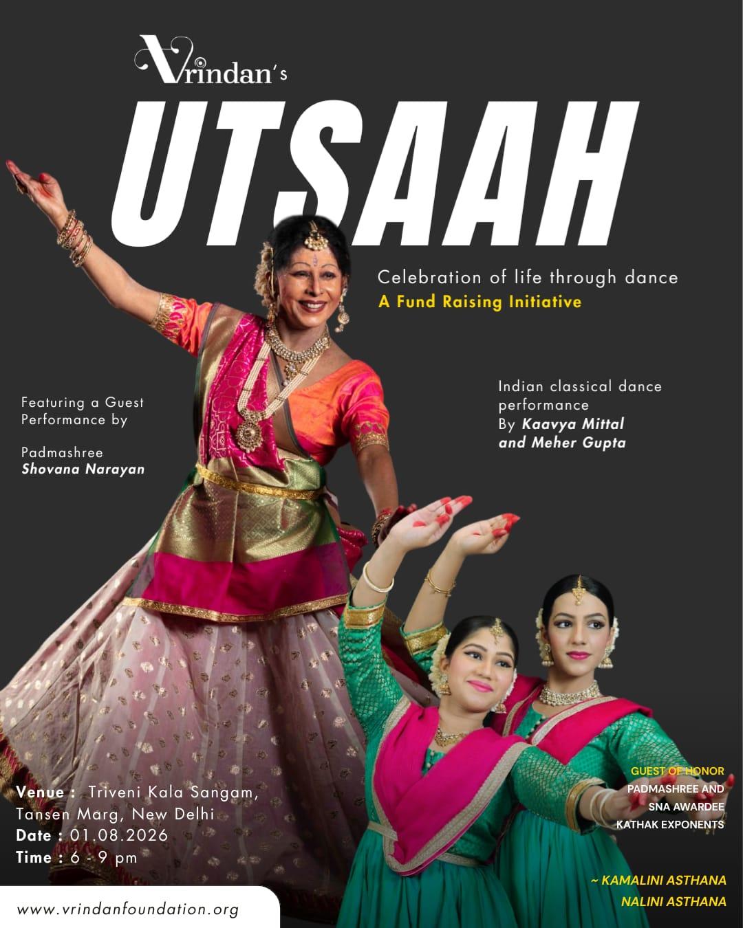 UTSAAH – A Celebration of Life Through Dance